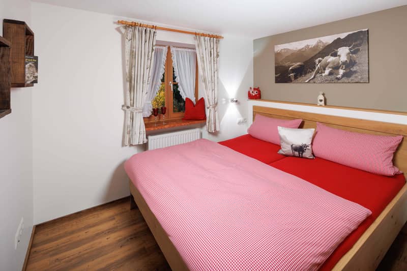 Ferienwohnung Wohnbereich mit Küchenzeile